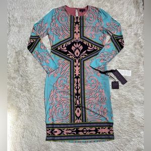 🩵✨🧡Multicolor print Hale Bob dress!!💖👗